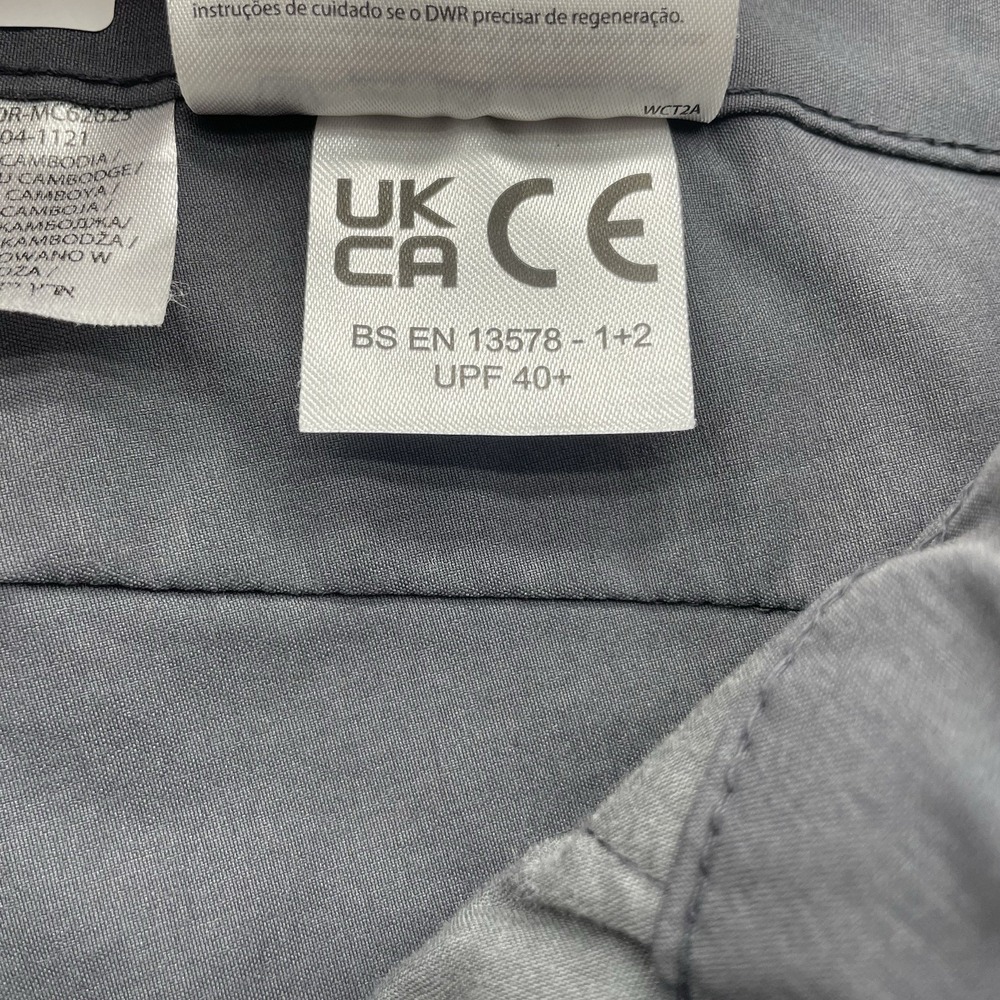 Craghoppers Pants Womens 3XL 16 Kiwi Pro II Gray Hiking Outdoors Zip Pockets - Picture 10 of 11